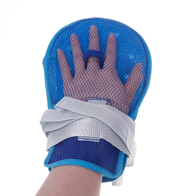 Hand Restraint Protective Glove | Anti-Scratch Caregiver Mitt Patient Restraint Glove QXL