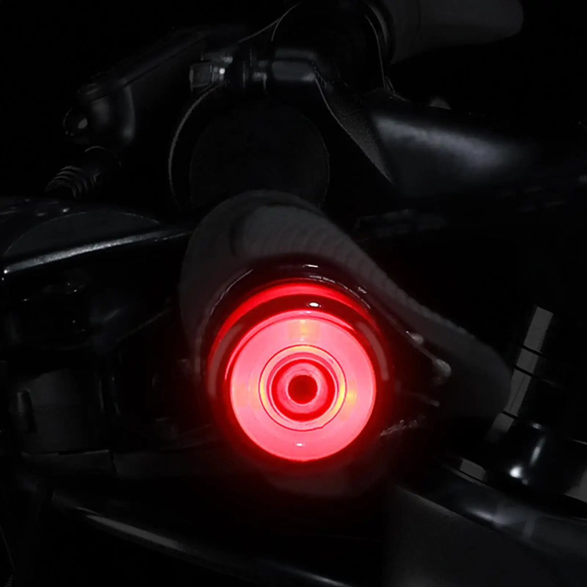 LED Handlebar End Lights | USB-C Rechargeable Bike Turn Signal Bike Handlebar Light QXL