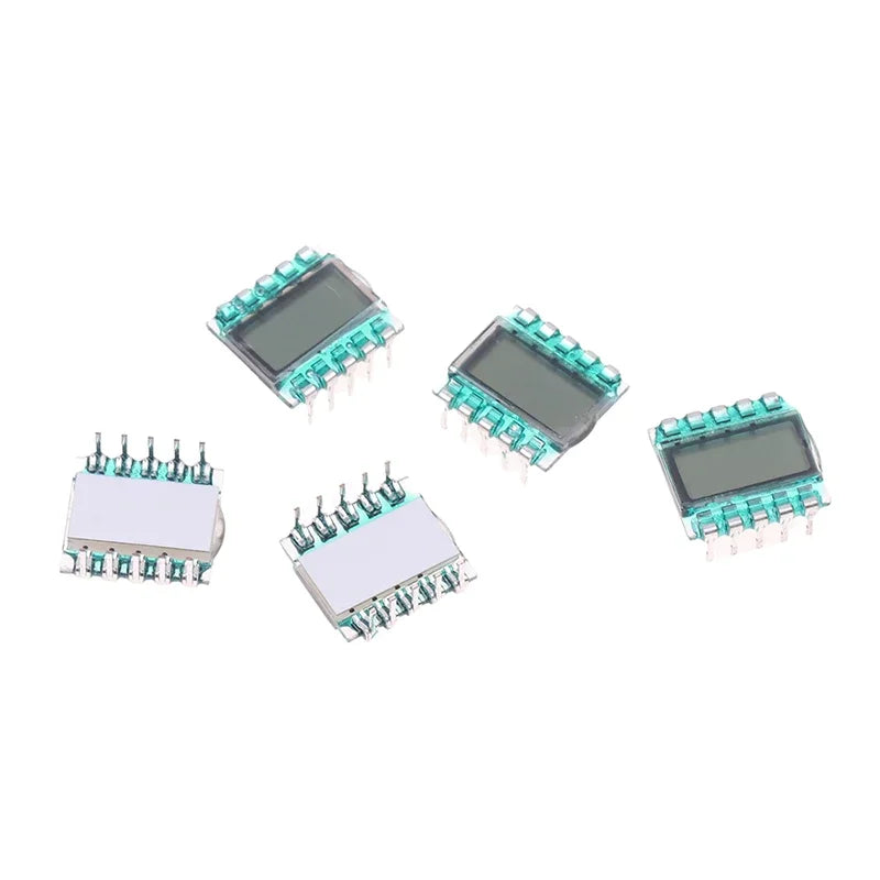 5-Pack 10-Pin TN 3-Digit Segment LCD Panel 3.0V Display LCD Segment Display QXL