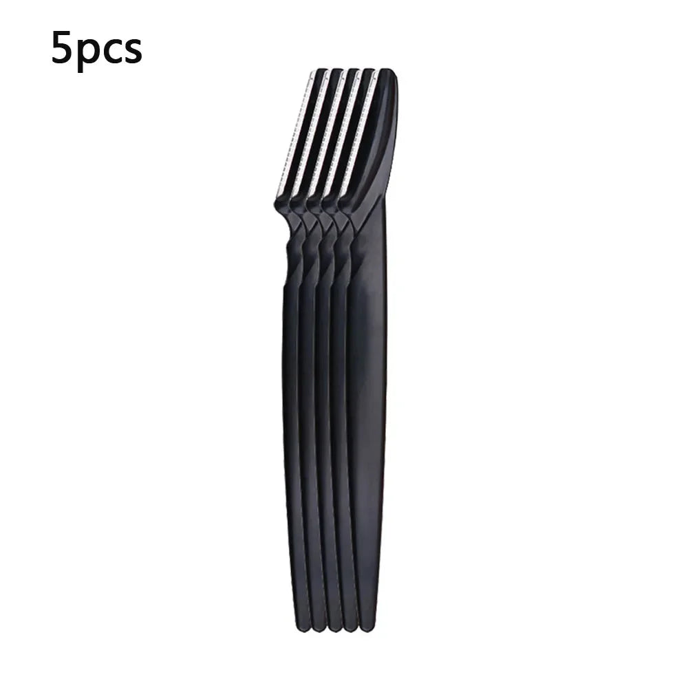Eyebrow Trimmer Face Razor Blades | Portable Brow Shaper Eyebrow Trimmer Razor QXL M7 5pcs