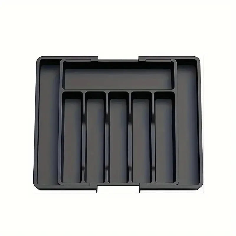 Expandable 8-Compartment Cutlery Organizer | Drawer Tray Cutlery Drawer Organizer QXL