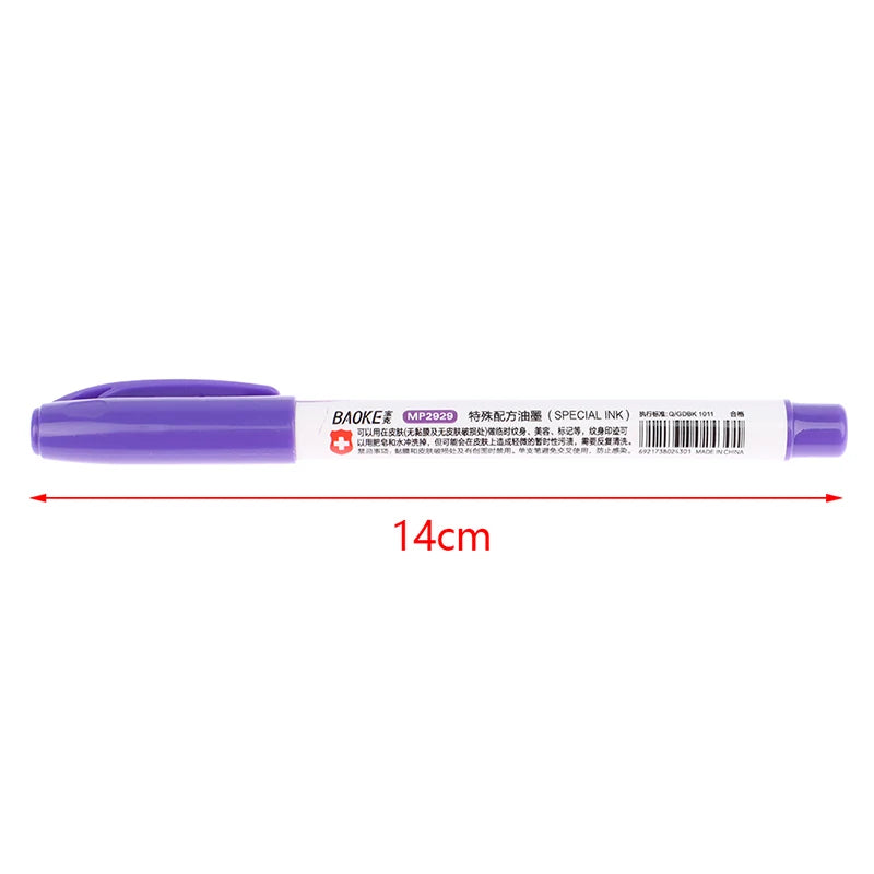 Tattoo Skin Marker Pen & Ruler | Microblading & PMU Tool Tattoo Skin Marker QXL