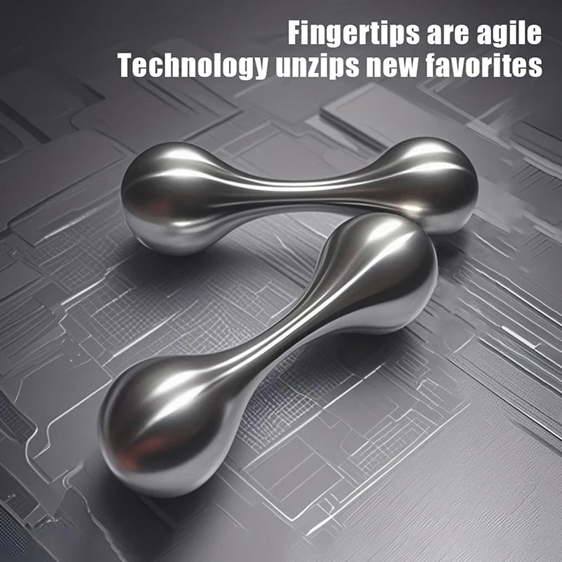 Stainless Steel Knucklebone Fingertip EDC Fidget Spinner Toy Fidget Spinner Toy QXL