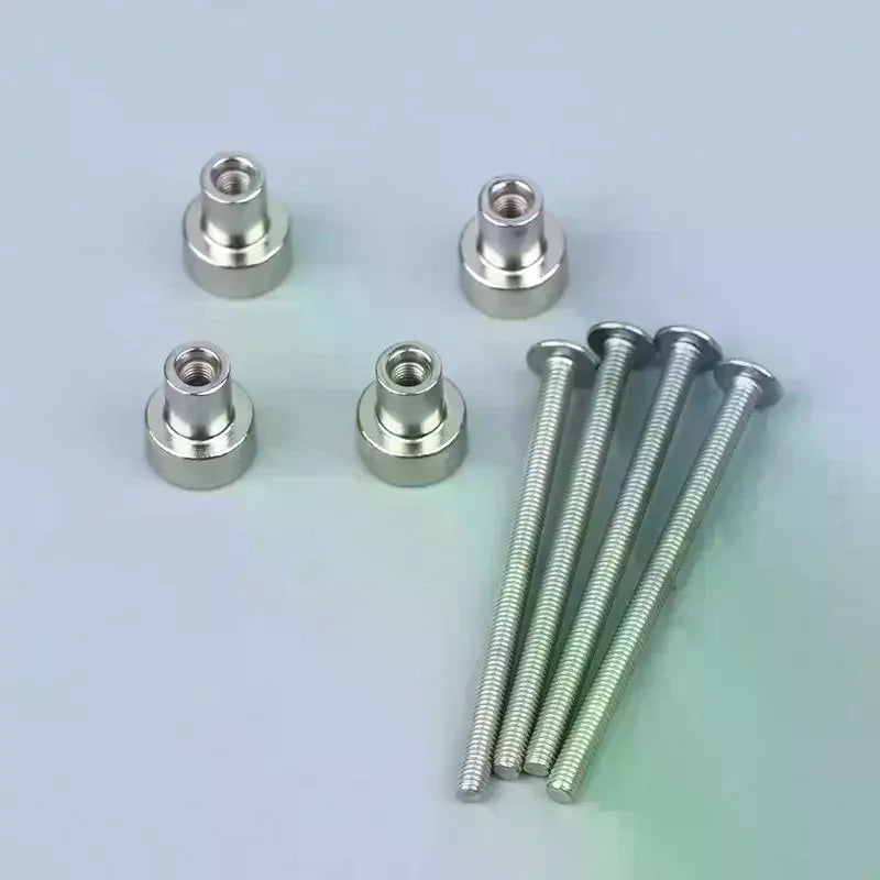 Magnetic Fan Screws & Nut Set | DIY PC Chassis Cooling Mount PC Fan Mount Set QXL