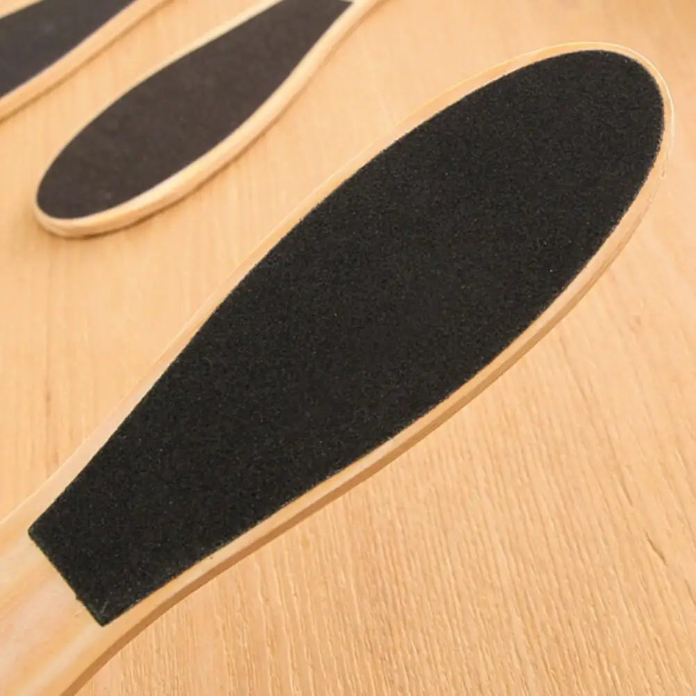 FUMOSIK Double-Sided Wooden Foot File & Callus Remover Foot File Rasp QXL