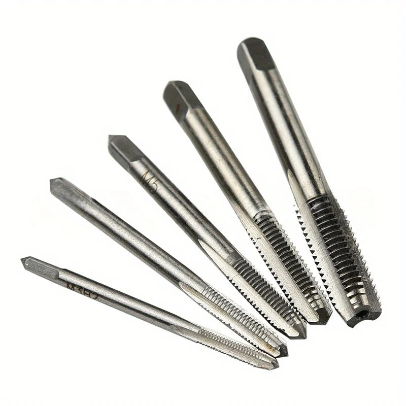 M3–M8 Metric Hand Tap Set | Plug Thread Tapping Tool Hand Tap Set QXL
