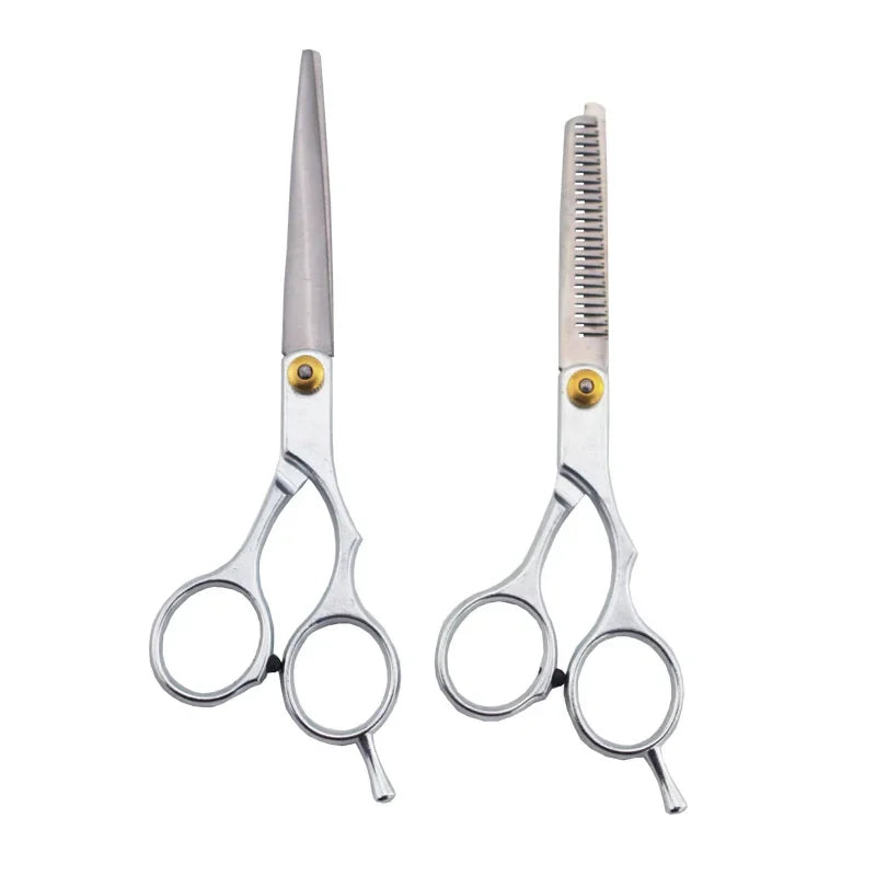 Professional Hair Cutting & Thinning Scissors Set – 2 Piece Hair Scissors Set QXL