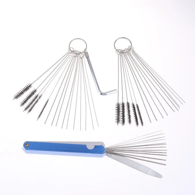 Carburetor Cleaning Kit – Carb Jet Needles & Brushes Set Carburetor Cleaning Kit QXL