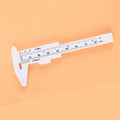 80mm Eyebrow Caliper | Microblading Measurement Tool Eyebrow Mapping Caliper QXL M88 White