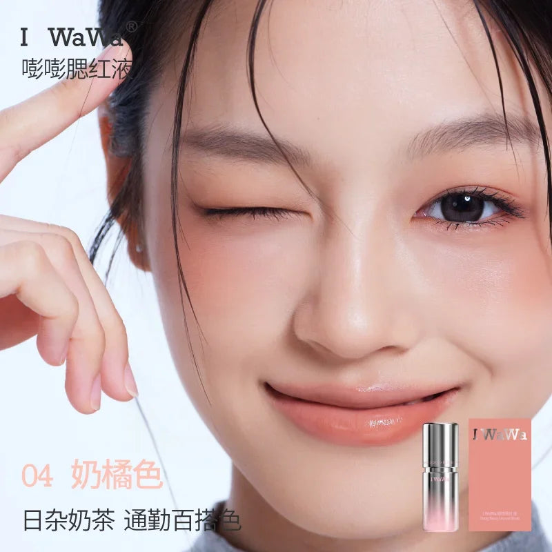 Liquid Cream Blush & Lip Tint | Dewy Glow Blusher Stick Cream Blush Stick QXL 04
