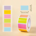 500-Pc Waterproof Color Coding Labels | Removable Sticker Roll Color Coding Labels QXL Color model