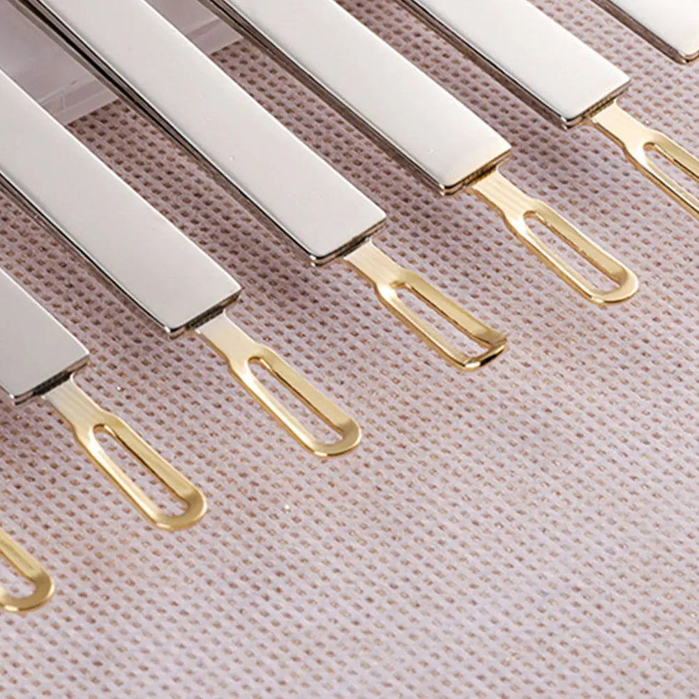 3-Pack Stainless Steel Tweezers – Brow, Lash & Eyelid Tool Set Precision Tweezers Set QXL