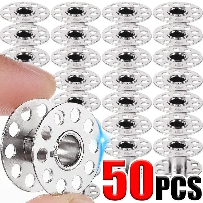 Metal Bobbins for Sewing Machines – Empty Thread Spools 5–50 Pack Sewing Machine Bobbins QXL
