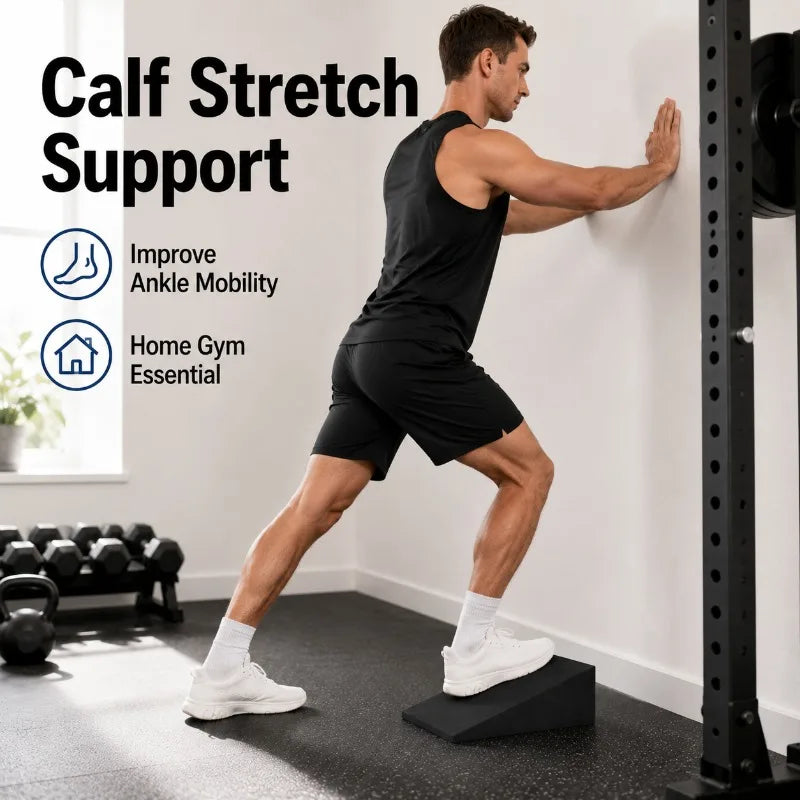 EVA Squat Wedge Board | Heel Elevation Slant Board for Squats Squat Wedge Board QXL