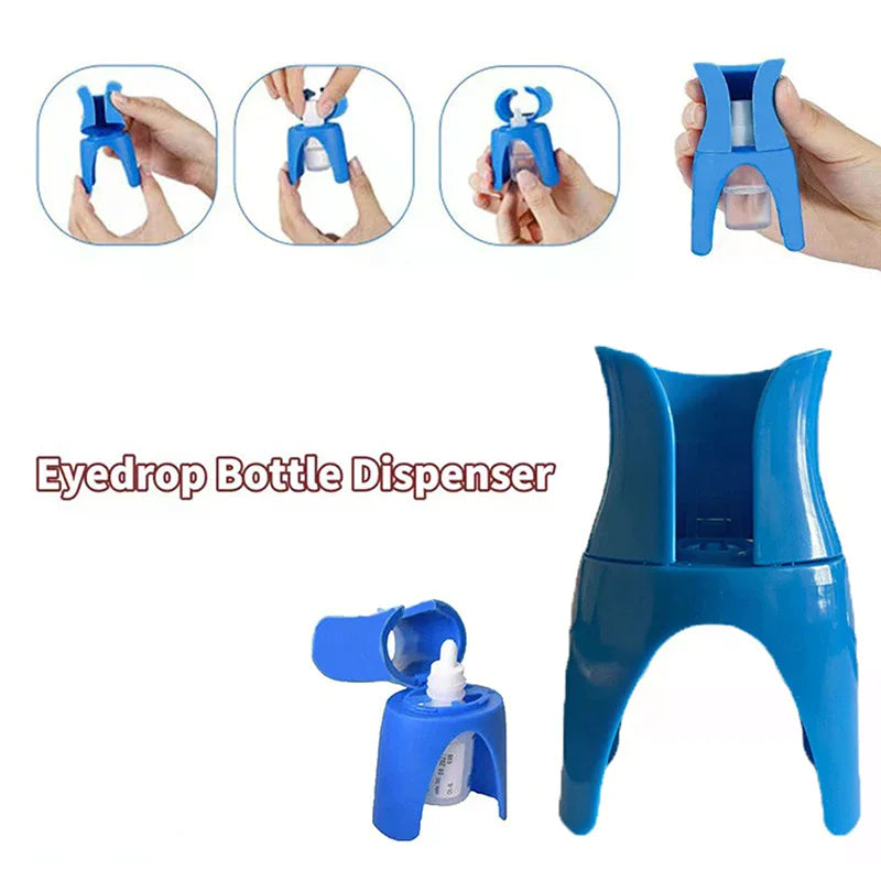 Eye Drop Applicator Holder & Guide | Easy Eye Care Tool Eye Drop Applicator QXL