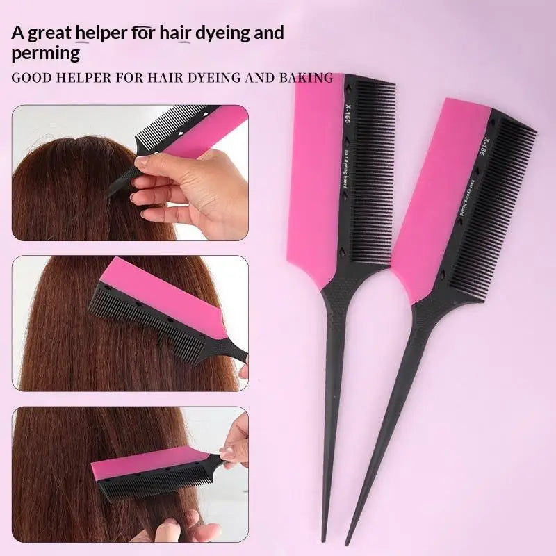 2-in-1 Hair Dye Comb | Scalp-Safe Coloring & Styling Tool Hair Dye Comb QXL