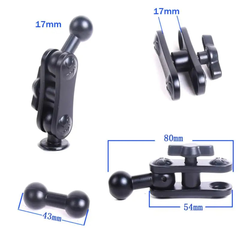 17mm Ball Mount Extension Rod Adapter for Car Phone Holder Phone Mount Adapter QXL