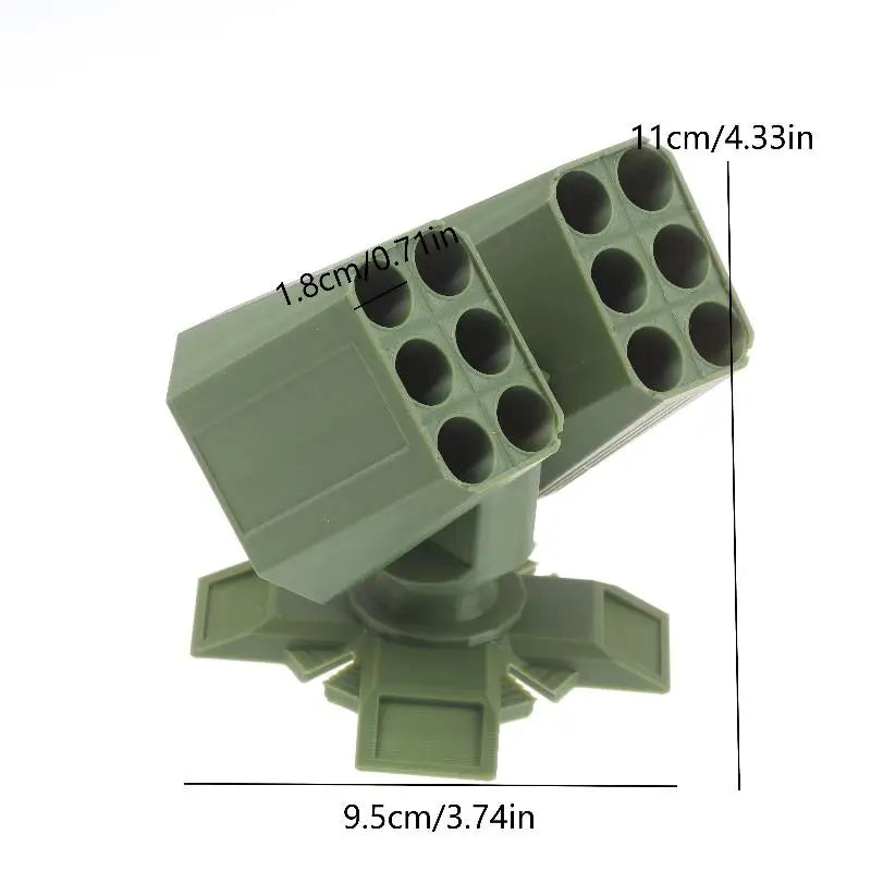 3D Missile Pen Holder | Creative Desktop Organizer Stand Desktop Pen Holder QXL