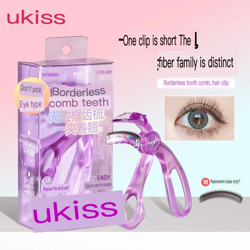 UKISS Wide-Angle Eyelash Curler with Teeth | Sunflower 2025 Eyelash Curler QXL