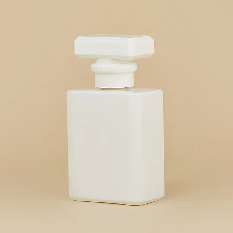 50ml Square Glass Perfume Spray Bottle | Refillable Atomizer Perfume Spray Bottle QXL