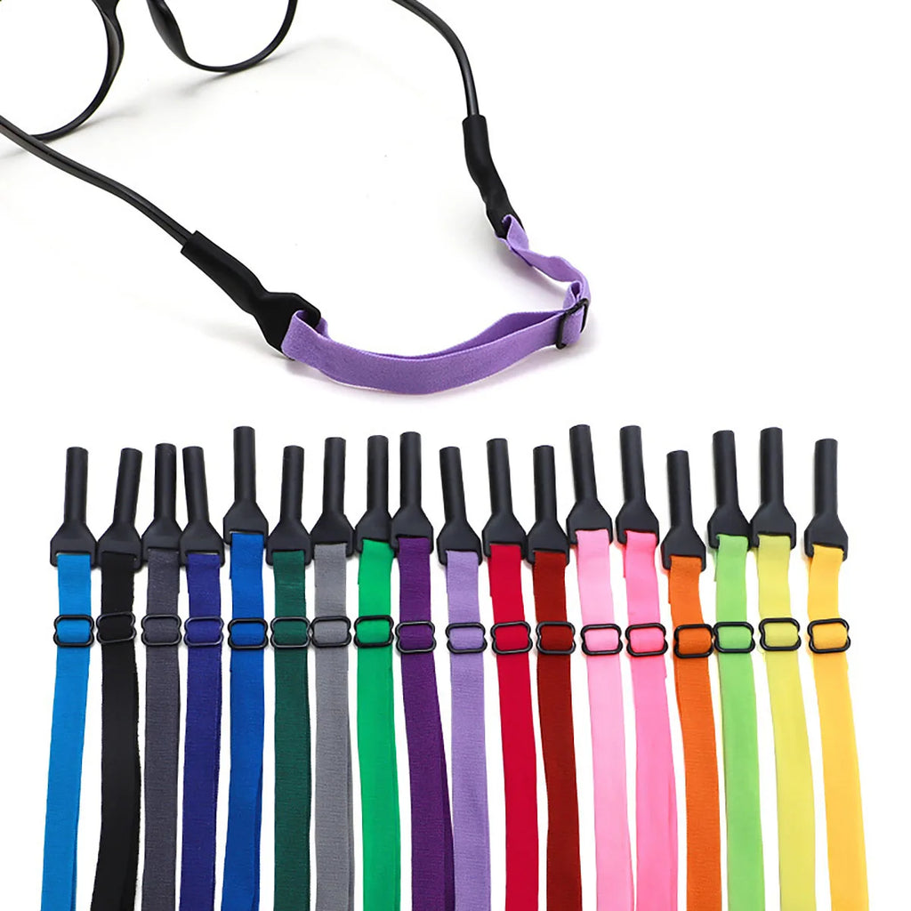 Adjustable Elastic Glasses Strap | Non-Slip Sport Eyewear Cord Eyewear Strap QXL