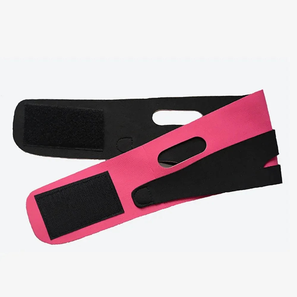 V-Line Elastic Face Slimming Bandage & Chin Contouring Belt Face Slimming Bandage QXL 1PCS
