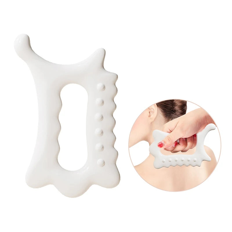 Resin Gua Sha Scraping Board | Portable Full Body Massage Tool Gua Sha Board QXL