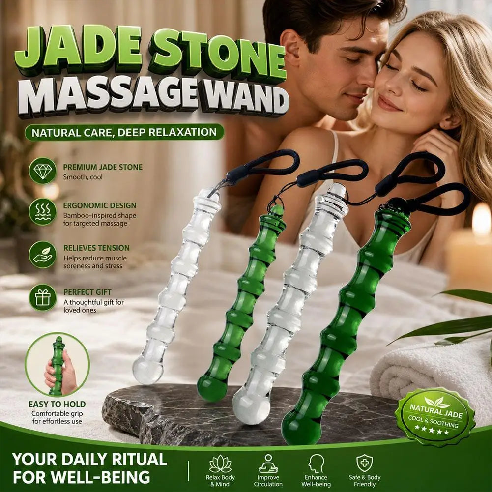 Glass Massage Wand | Acupoint Meridian Massager Stick Glass Massage Wand QXL
