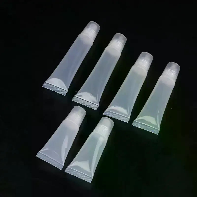 10-Pack Empty Lip Gloss Tubes | 5/10/15ml Squeeze Containers Lip Gloss Containers QXL