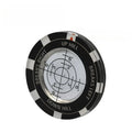 Acrylic Golf Slope Reader & Ball Marker | Putting Aid Golf Alignment Aid QXL black