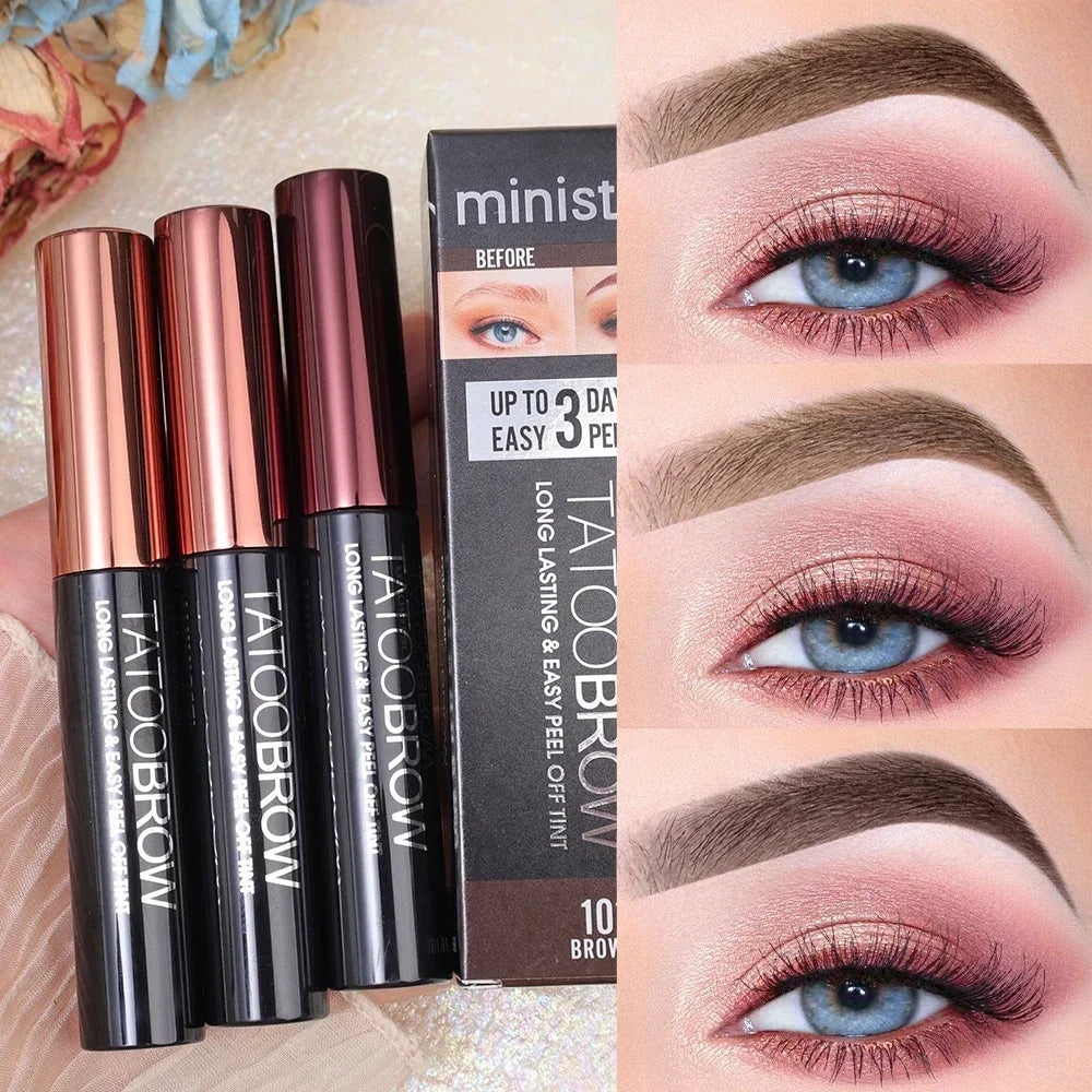Peel-Off Eyebrow Tint Gel – Waterproof & Long-Lasting Eyebrow Tint Gel QXL