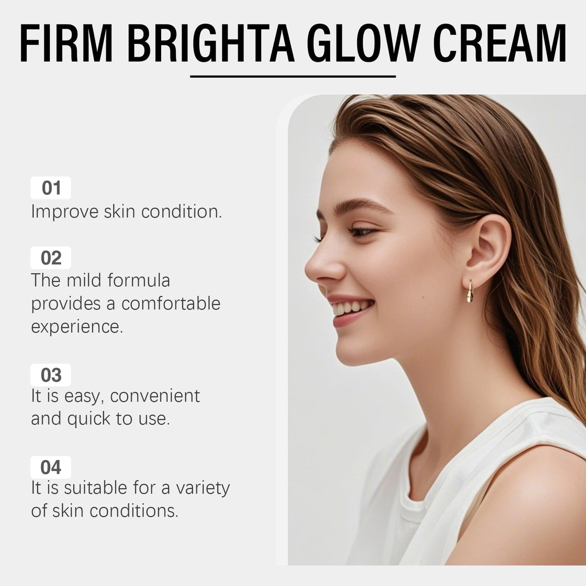Skin Glow Revitalizing Face Cream | Deep Hydrating 50g Facial Moisturizer Cream QXL