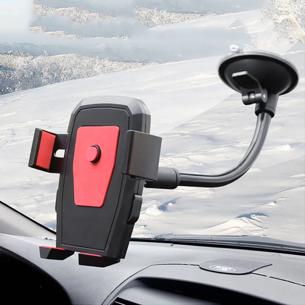 Car Phone Holder | Rearview Mirror & Suction Cup Mount Car Phone Mount QXL