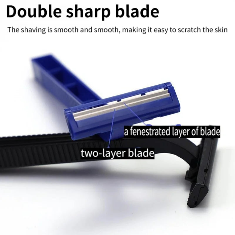 Disposable Travel Razors | Hotel Amenity Manual Shavers Disposable Razor QXL