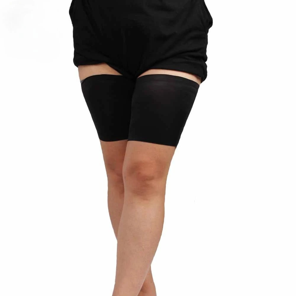 Anti-Chafing Thigh Bands | Non-Slip Silicone Seamless S–5XL Thigh Chafing Bands QXL