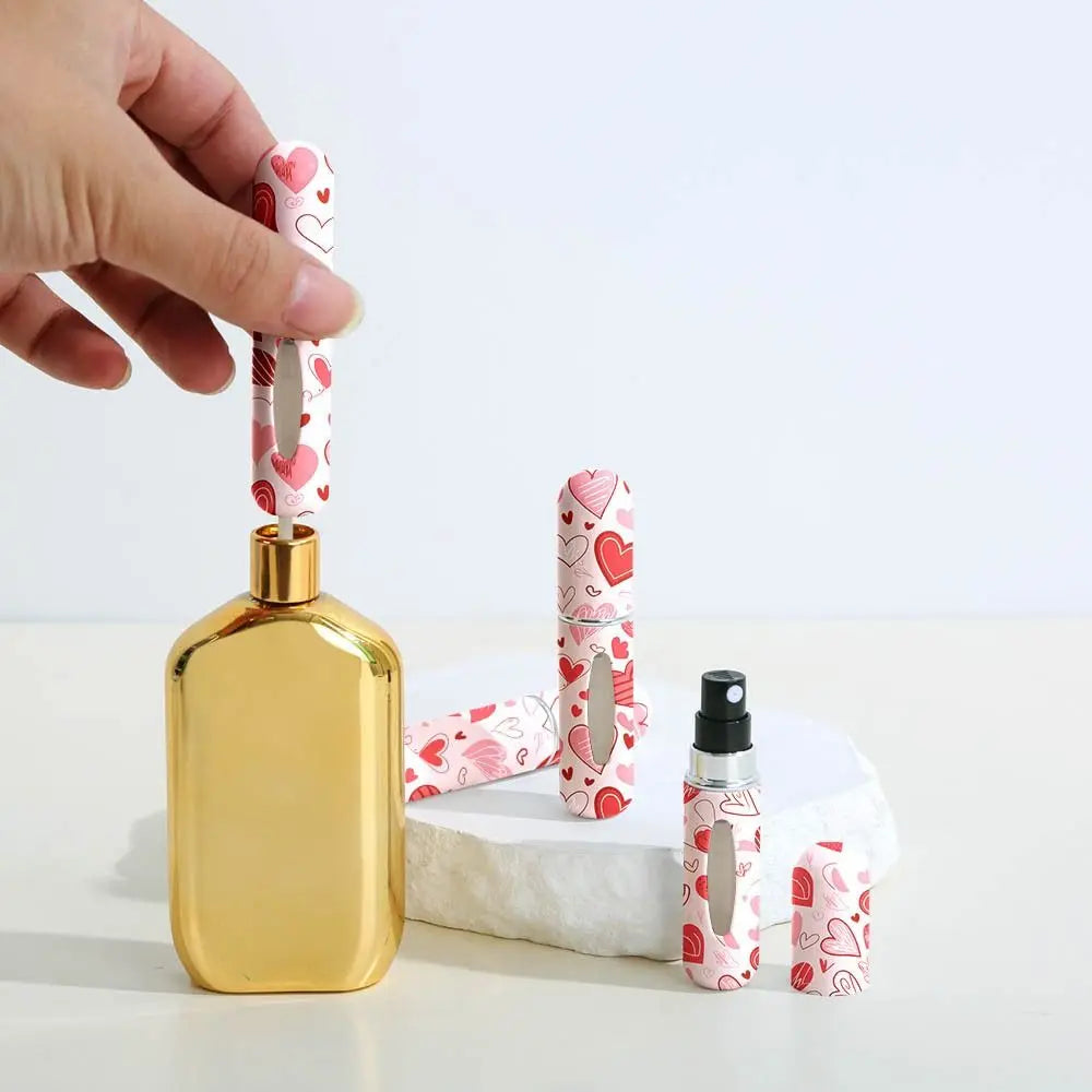 5ml Mini Refillable Perfume Bottle – Leak-Proof Travel Atomizer Perfume Atomizer QXL