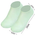 Silicone Moisturizing Foot Socks | Anti-Crack Dry Skin Care Moisturizing Foot Socks QXL Green