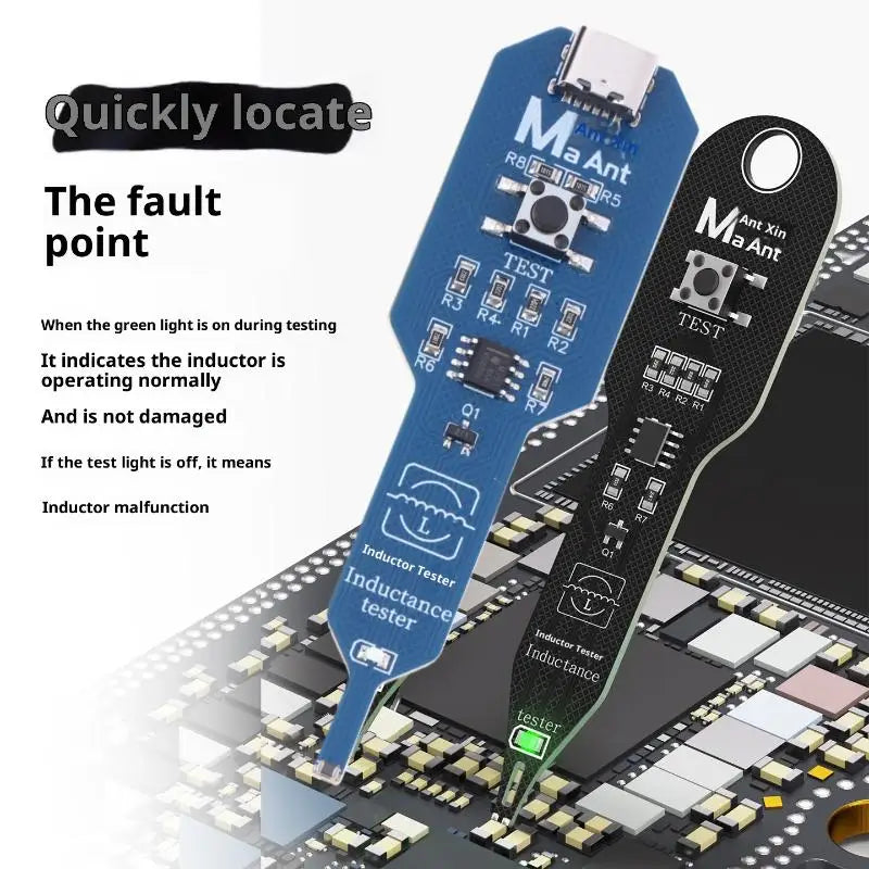 Inductor Tester – Motherboard Coil Fault Detector Tool Inductor Fault Tester QXL