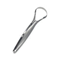 Stainless Steel Tongue Scraper | Fresh Breath Oral Care Tool Tongue Scraper QXL M60 Silver