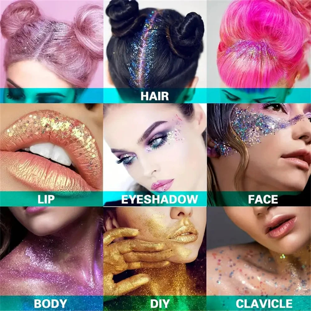 Mermaid Body Glitter Gel | Festival, Carnival & Party Shimmer Body Glitter Gel QXL