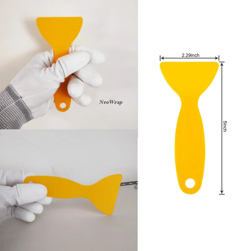 Vinyl Wrap Squeegee Scraper Set | Anti-Scratch Plastic Blade Vinyl Wrap Squeegee QXL