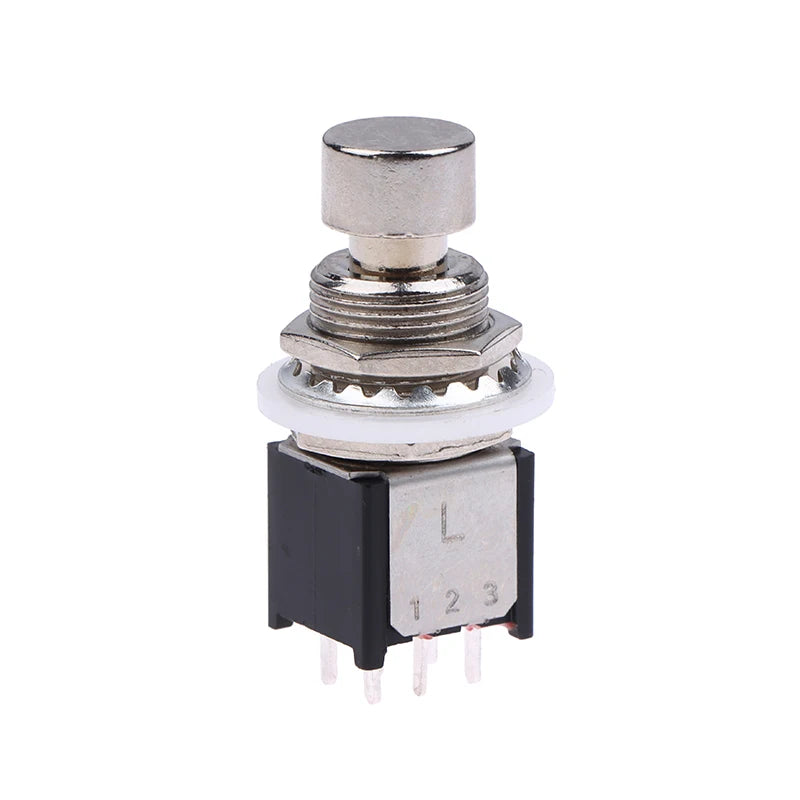 DPDT 6-Pin Foot Switch Latching Momentary Stomp Box Pedal Foot Switch QXL A