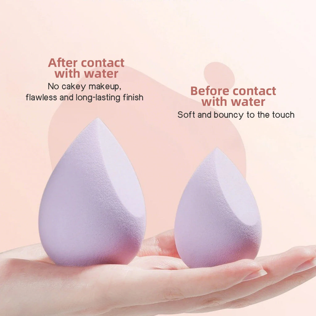 6-Pack Makeup Blending Sponges | Wet & Dry Beauty Egg Set Makeup Blending Sponge QXL