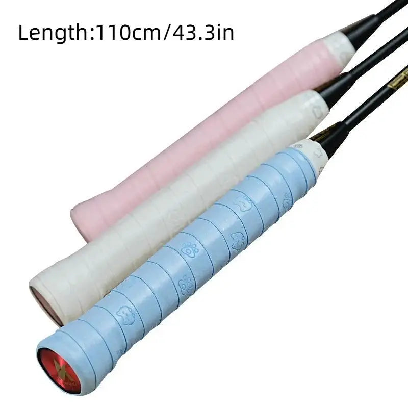 2-Pack Tennis & Badminton Racket Overgrip Tape | PU Grip Racket Overgrip Tape QXL