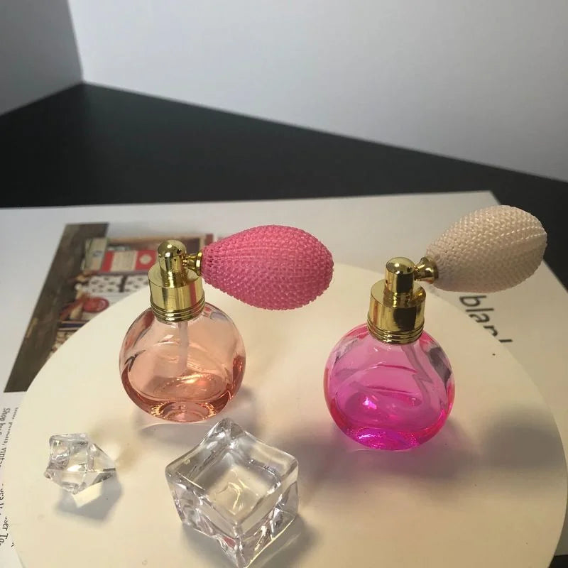 Balloon Glass Perfume Spray Bottle 8ml 10ml | Refillable Perfume Atomizer Bottle QXL