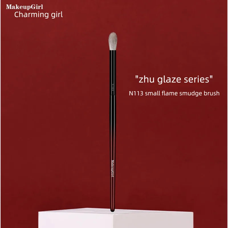 Fox Hair Round Nose Shadow & Eyeshadow Detail Brush Eyeshadow Detail Brush QXL