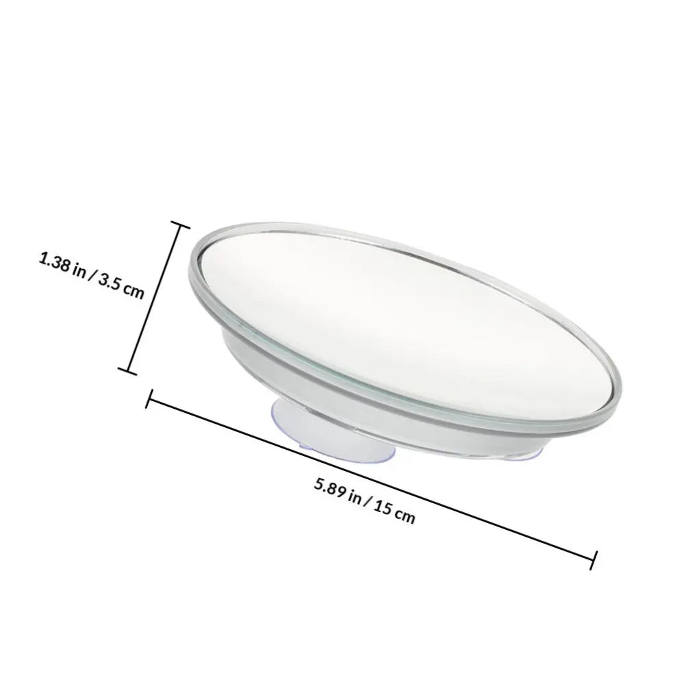 2-Pack 20X Magnifying Suction Cup Makeup Mirror | Round Magnifying Makeup Mirror QXL