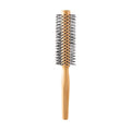 Wooden Handle Round Roller Comb | Nylon Teeth for All Hair Types Round Roller Comb QXL B2