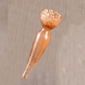 Resin Meridian Facial & Scalp Massager | Gua Sha Scraping Tool Facial Massager Tool QXL 14CM orange
