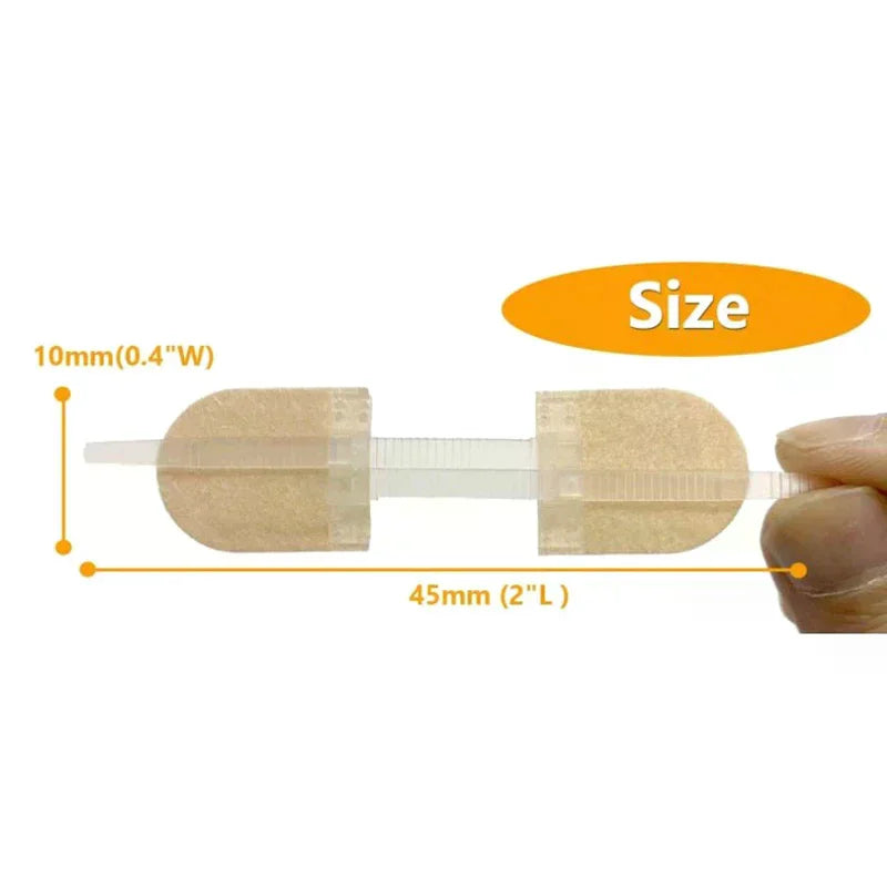 Zipper Wound Closure Patch | Elastic Breathable Bandage Strip Wound Closure Patch QXL